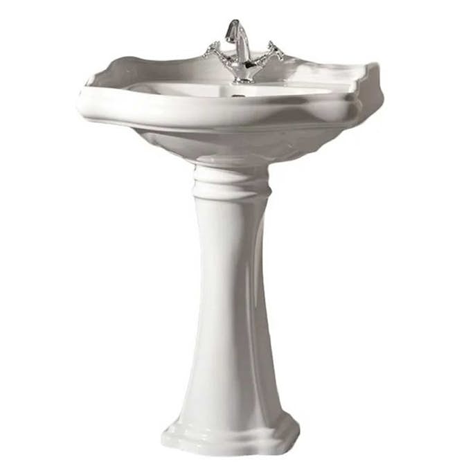 Tvättställ Lavabo Retro 69 med Pidestal