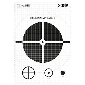 Måltavla Briv A3 5-Pack Inskjutningstavla