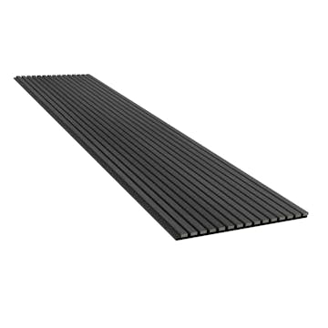 Akustikpanel Evella VN27 svart 2400 x 600 mm