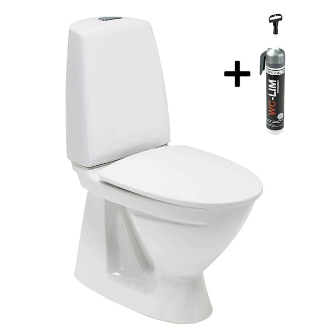 Toalettstol Ifö Sign 6860 med WC-Lim