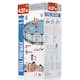 Poolpaket Bestway Steel Pro Max Ø4,3m Stålramspool Ovanmark med Filterpump