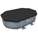 Poolöverdrag Bestway Flowclear PVC Svart 3.05 x 2 m Poolskydd