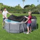 Poolöverdrag Bestway Flowclear PVC Svart 3.05 x 2 m Poolskydd