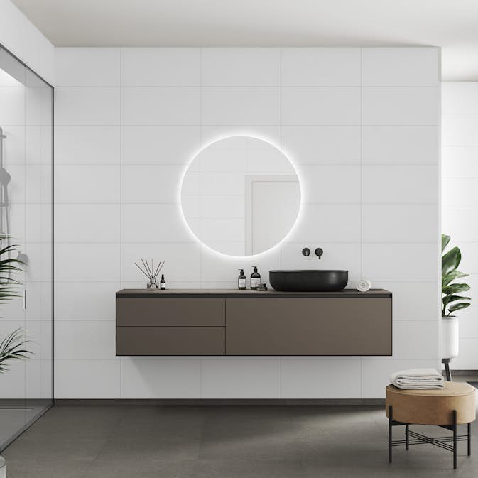 Våtrumsskiva Fibo 2094-TM6030 S White 10x620x2720 mm