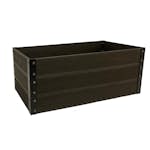 Blomlåda Hortus Planteringlåda Antracitgrå WPC 36x44x85 cm för Utemiljö & Trädgård