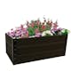 Blomlåda Hortus Planteringlåda Antracitgrå WPC 36x44x85 cm för Utemiljö & Trädgård