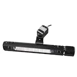 Terassvärmare Heat1 2000W Svart Med Svängning