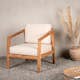 Fåtölj Venture Design Kiara Teak