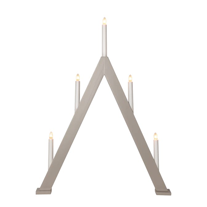 Ljusstake Star Trading Albo 5-armad Adventsljusstake