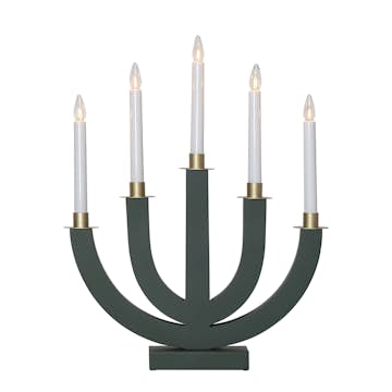 Ljusstake Star Trading Eli 5-armad Adventsljusstake