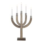 Ljusstake Star Trading Elias 5-armad Adventsljusstake