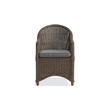 Utefåtöljer deNoord Marcus Light Fåtölj m Dyna