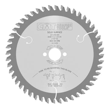Sågklinga CMT Orange Tools TF