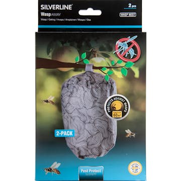 Getingskrämma Silverline Wasp Nest 2-pack