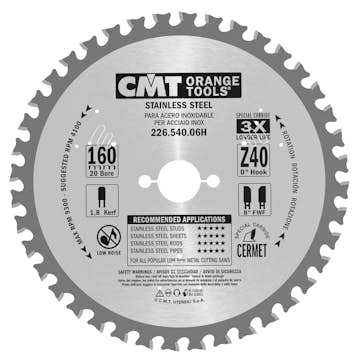 Sågklinga CMT Orange Tools Rostfritt stål