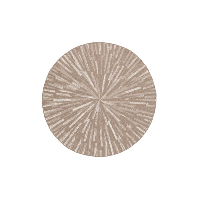 Utomhusmatta KM Carpets Havanna Shadow Rund