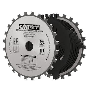 Spårklinga CMT Orange Tools set (dado) 200x6,35-22,23x30 T24