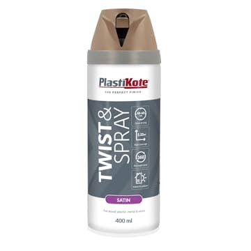 Sprayfärg Plasti-kote T&S Cappuccino Halvblank 400 ml