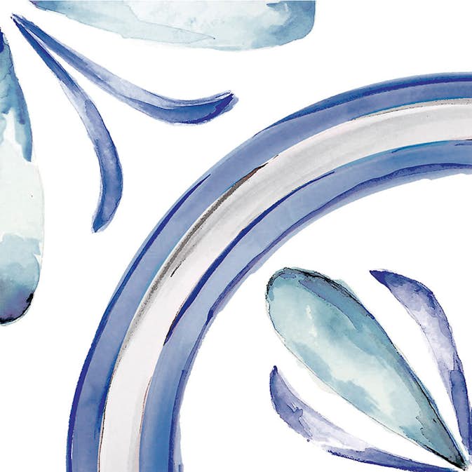 Klinker Lhådös Mandy Rivette Blå 15x15 cm