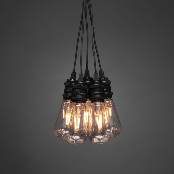 Ljusslinga Gnosjö Konstsmide E27 10 LED Utbytbar