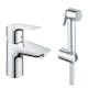 Tvättställsblandare Grohe Start Edge S 23773001 med Sidodusch