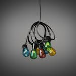 Ljusslinga Gnosjö Konstsmide Ovala lampor LED E14