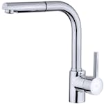 Köksblandare Intra Ares Högpip Engreppsblandare Krom Svängbar & Utdragbar Pip