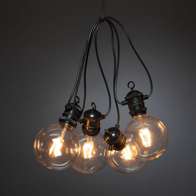 Tilläggsslinga Gnosjö Konstsmide E27 10 Amber LED