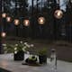 Tilläggsslinga Gnosjö Konstsmide E27 10 Amber LED