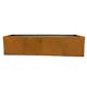 Kruka Recal Cortenstål 220x55x55 cm