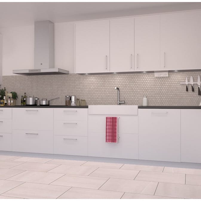 Mosaik Ceramiche Keope Back Ivory Beige Mosaic 3x3 cm