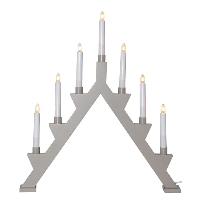 Ljusstake Star Trading Zack 7-Armad Adventsljusstake