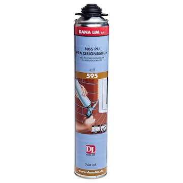 Fogmassa Danalim Dana Tak 559 Svart 310 ml för Kakel och Takpannor