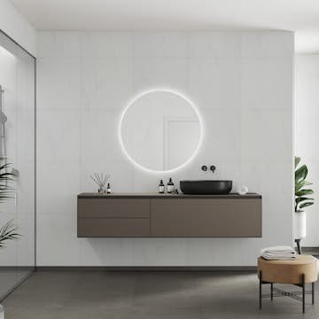 Våtrumsskiva Fibo 2487-TM6060 S Bianco Marble 10x620x2720 mm