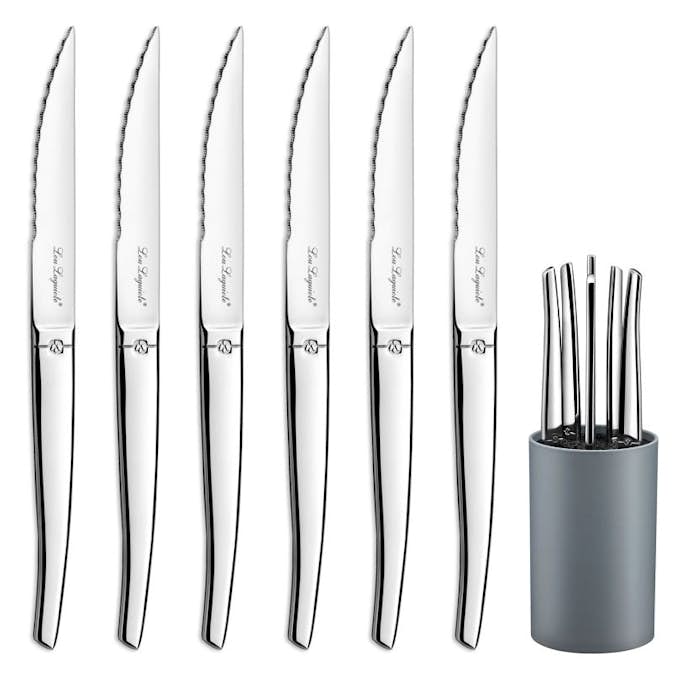 Grillknivar Lou Laguiole Jet 6-p