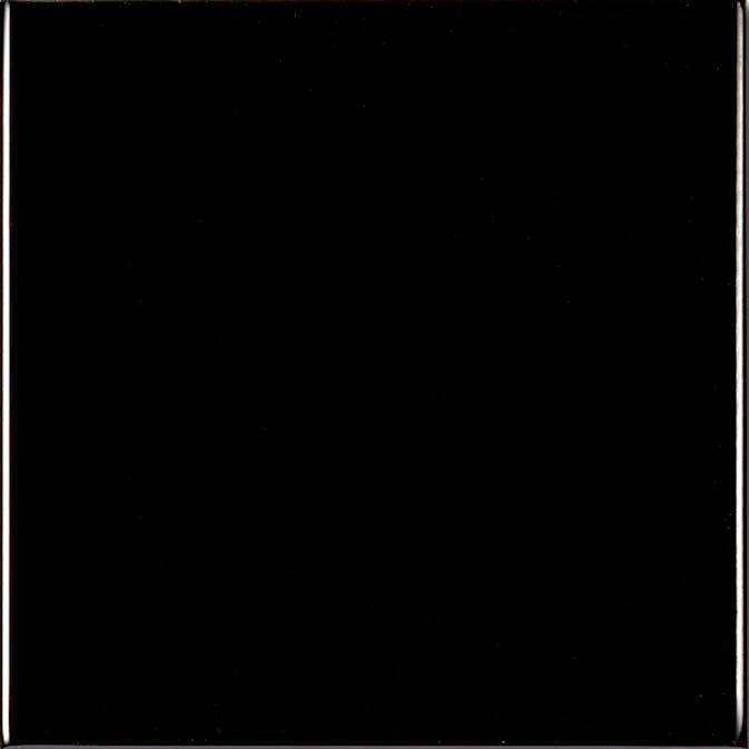 Kakel Arredo Color Negro Svart Blank 10x10 cm
