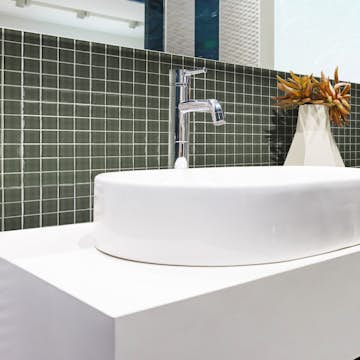 Kristallmosaik Arredo Blank Grå 2,3x2,3 cm - 255080