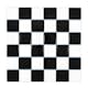 Klinkermosaik Arredo Titan Mix Svart/Vit Blank 5x5 cm