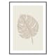 Poster Gallerix Cutout Monstera Sand