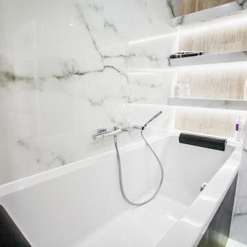 Klinker Netto Ceramika Wall Carrara Shiny 30x60 cm