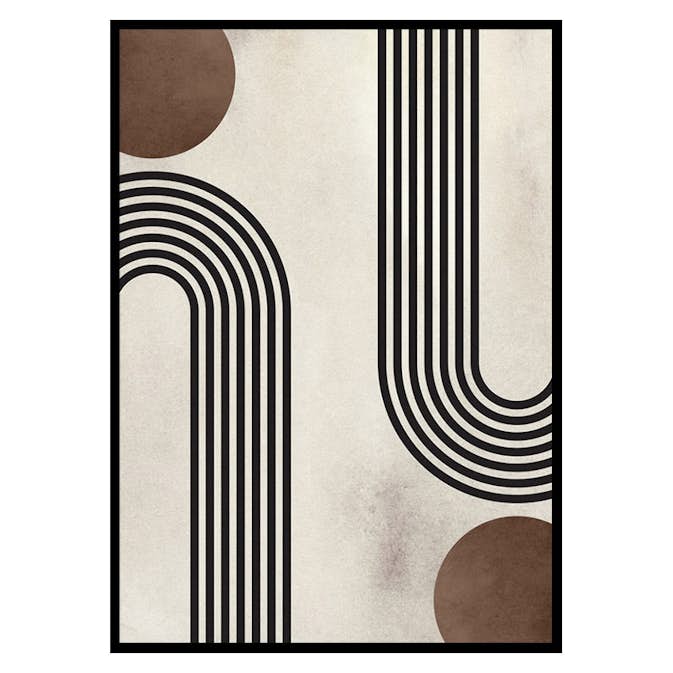 Poster Gallerix Broad Geometric No1