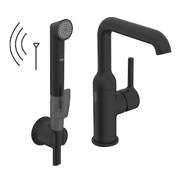 Tvättställsblandare Oras Optima Style 2617FHZ Hybrid sensor med Bluetooth