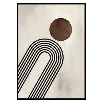 Poster Gallerix Broad Geometric No2