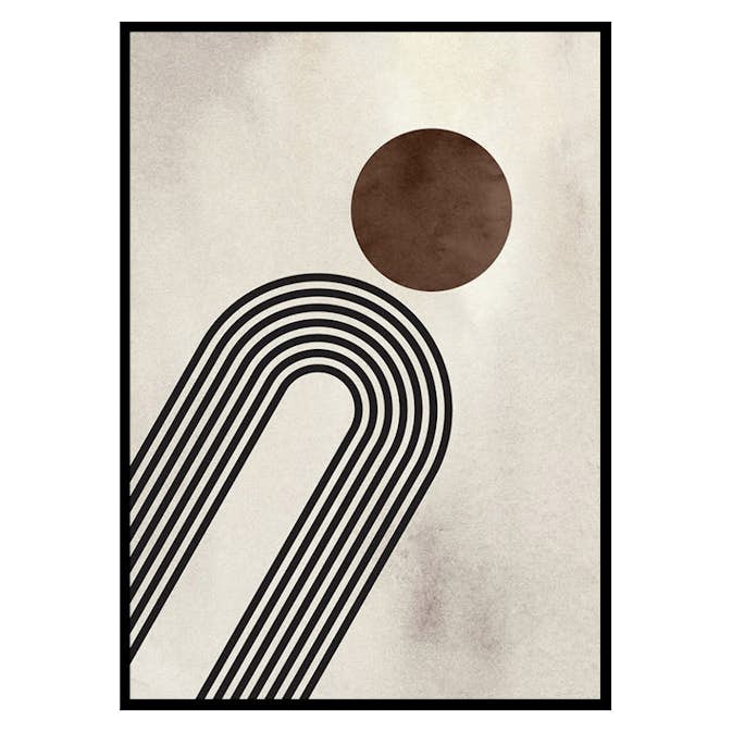 Poster Gallerix Broad Geometric No2