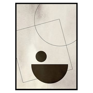 Poster Gallerix Geometric Design No1