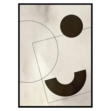 Poster Gallerix Geometric Design No2