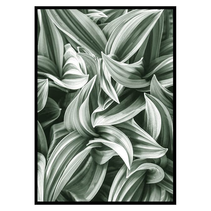 Poster Gallerix Bright Green Botanical No2