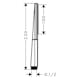 Handdusch Hansgrohe Rainfinity Pinn 100 1jet