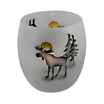 Ljuslykta Nybro Crystal Älg