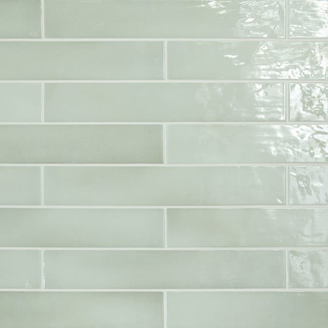Kakel Lhådös Glaciär Mint 6,5x40 cm